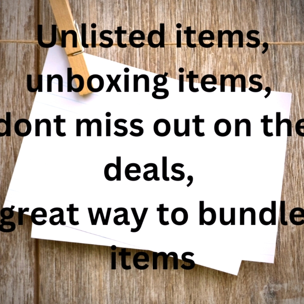 Unlisted items